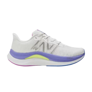 Baskets New Balance Wmns FuelCell Propel v4 Wide 'White Electric Indigo' Blanc/Electric Indigo/Thirty Watt WFCPRCW4 D