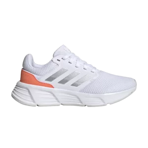 adidas Wmns Galaxy 6 'White Coral Fusion' Baskets Chaussures Blanc/Argent Métallique/Coral Fusion HP2407