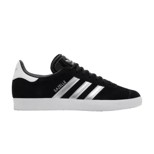 adidas Wmns Gazelle 'Black Silver Metallic' Baskets Noir/Argent Métallique/Blanc Nuage ID7007