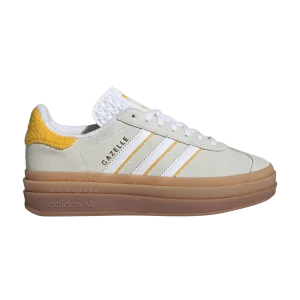 adidas Wmns Gazelle Bold 'Ivory Bold Gold' Baskets Ivoire/Blanc Nuage/Bold Or IH9929