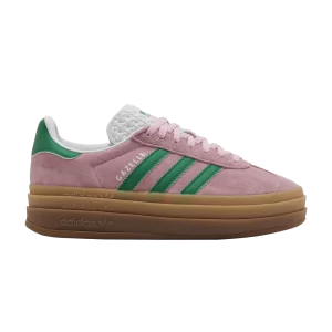 adidas Wmns Gazelle Bold 'True Pink Green' Baskets True Rose/Vert/Blanc Nuage IE0420