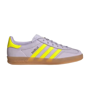 adidas Wmns Gazelle Indoor 'Silver Dawn Solar Yellow' Argent Dawn/Sunny Jaune/Bubblegum IH5492