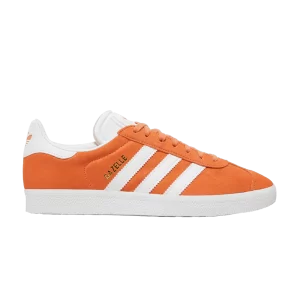 adidas Wmns Gazelle 'Solar Orange' Baskets Orange ensoleillé/Blanc nuage/Or métallique HQ4411