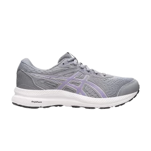 ASICS Wmns Gel Contend 8 Wide 'Sheet Rock Digital Violet' Feuille Rock/Digital Violet 1012B319 025