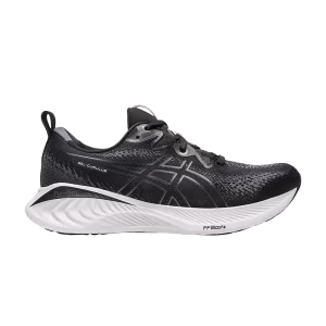 ASICS Femme Gel Cumulus 25 'Noir Carrier Gris' Noir/Blanc 1012B441 002