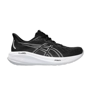 ASICS Wmns Gel Cumulus 26 Wide 'Black Concrete' Noir/Béton 1012B600 002