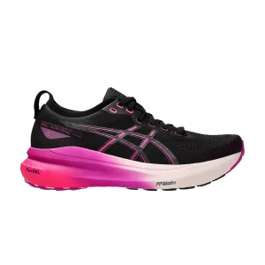 Baskets ASICS Wmns Gel Kayano 31 'Black Bold Magenta 'Noir/Bold violet 1012B670 003