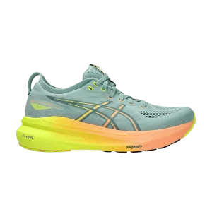 Baskets ASICS Wmns Gel Kayano 31 'Paris' Light Celadon/Safety Yellow 1012B745 750