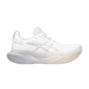 ASICS Wmns Gel Nimbus 25 'Anniversary Pack' Blanc/Rose poussière 1012B626 101