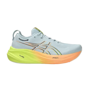 Baskets ASICS Wmns Gel Nimbus 26 'Paris' Cool Gris/Jaune Sécurité 1012B743 750