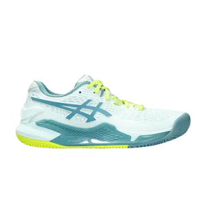 ASICS Wmns Gel Resolution 9 Clay 'Apaisant Sea Gris Blue' Calming Sea/Griz Blue 1042A224 400