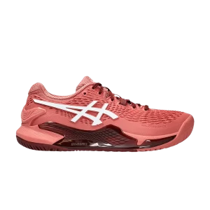 ASICS Wmns Gel Résolution 9 'Light Garnet' Grenat clair/Blanc 1042A208 600