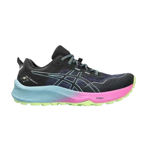 ASICS Femme Gel Trabuco 11 'Noir Gris Bleu Dégradé' Noir/Grizz Bleu 1012B424 002