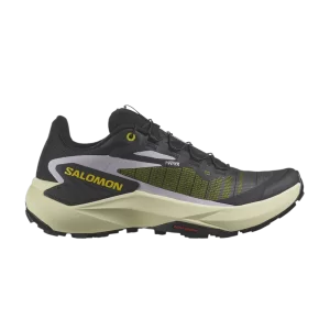 Salomon Wmns Genesis 'Black Sulphur Spring' Baskets Noir/Sulphur Spring/Orchid Petal L47443700