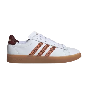 adidas Wmns Grand Court 2.0 'Hazy Copper Zebra' Nuage Blanc/Cuivre Bleuâtre/Bubblegum IH7763
