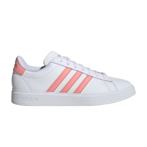 adidas Wmns Grand Court Cloudfoam 'White Semi Pink Spark' Blanc Nuage/Semi Rose Étincelant/Or Métallique IG9239