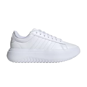 adidas Wmns Grand Court Platform 'Crystal White' Baskets Blanc Nuage/Blanc Nuage/Crystal Blanc IE1089