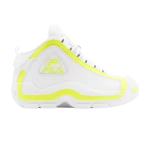 Fila Wmns Grant Hill 2 'White Safety Yellow' Baskets Blanc/Jaune Sécurité/Blanc 5BM01377 141