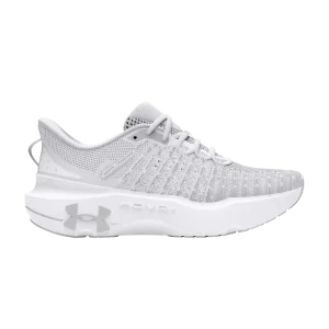 Under Armour Wmns HOVR Infinite Elite 'White Halo Grey' Baskets Blanc/Gris lointain/Gris Halo 3027199 100