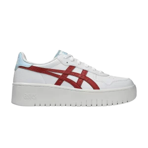 Baskets ASICS Wmns Japan S PF 'White Burnt Red 'Blanc/Burnt Red 1202A024 123