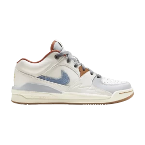 Air Jordan Wmns Jordan Stadium 90 'Denim Swoosh' Fantôme/Blanc cassé/Bleu clair/Blanc lait de coco/Marron ambre FZ5696 041