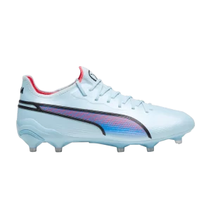 Puma Wmns King Ultimate FG AG 'Breakthrough Pack' Baskets Argent Ciel/Noir/Orchidée Feu 107565 01
