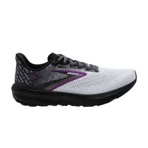 Brooks Wmns Launch 10 'Black Violet' Baskets Noir/Blanc/Violet 120398 1B 085