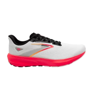 Brooks Wmns Launch 10 'White Fiery Coral' Baskets Bleu/Noir/Fire Coral 120398 1B 410