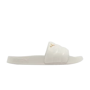 Puma Wmns Leadcat 2.0 Puffy Slide 'Pristine' Baskets Pristine/Or Métallisé 389557 02