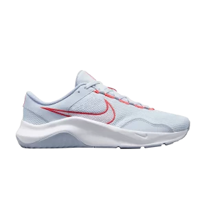 Nike Wmns Legend Essential 3 Next Nature 'Football Grey Red' Gris football/Bleu murmure/Blanc/Rose bébé moyen DM1119 005