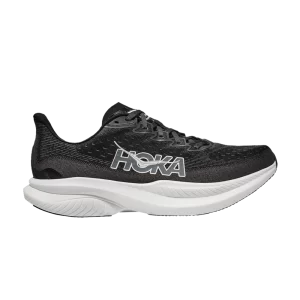 HOKA Wmns Mach 6 'Black White' Baskets Noir/Blanc 1147810 BWHT