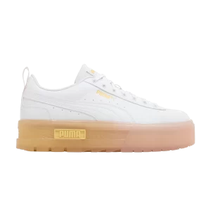 Puma Wmns Mayze 'Beach Days' Baskets Blanc/Rose givré 393077 01