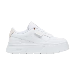 Baskets Puma Wmns Mayze Stack Soft 'White Rosebay' Blanc/Rosebay 391083 08