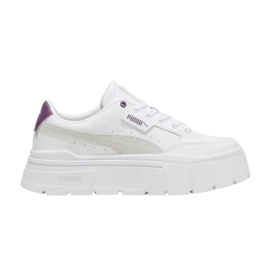 Puma Wmns Mayze Stack 'White Crushed Berry' Baskets Blanc/Baie concassée 384363 17