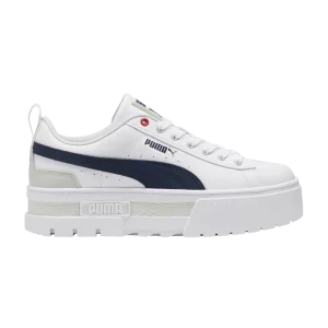 Baskets Puma Wmns Mayze 'White Club Navy' Blanc/Navy Club 381983 41