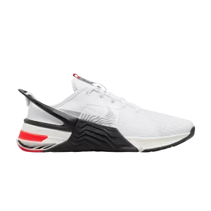 Nike Wmns Metcon 8 FlyEase 'White Picante Red' Blanc/Photon Dust/Spicy Rouge/Light Smoke Gris DO9381 100