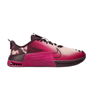 Nike Wmns Metcon 9 EasyOn AMP 'Burgundy Crush Rush Pink Marbled' Bordeaux Crash/Pink Peak/Crimson Tint/Noir FQ7221 600