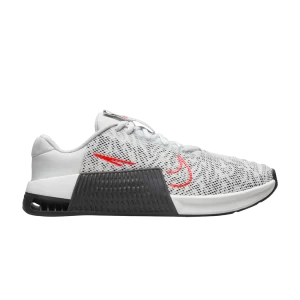 Nike Wmns Metcon 9 Premium 'White Smoke Grey Mango' Blanc sommet/Gris fumée foncé/Mangue sauvage clair/Blanc sommet FQ7217 100