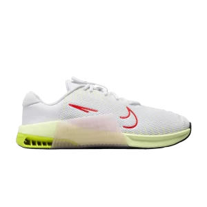 Nike Wmns Metcon 9 'White Volt Crimson' Blanc/Volt/Barely a Volt/Bright Crimson DZ2537 101