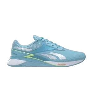 Reebok Wmns Nano X3 'Blue Pearl Energy Glow' Baskets Bleu Perle/Energy Glow/Peach Fluff HP6054