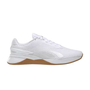 Reebok Wmns Nano X3 'White Cold Grey Gum' Baskets Chaussures blanches/Gris froid/Bubblegum HP6055