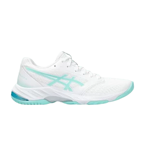 ASICS Wmns Netburner Ballistic FF 3 'White Illuminate Mint' Blanc/Glow Mint 1052A069 106