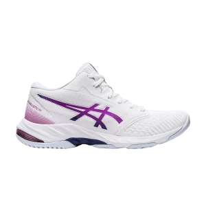 ASICS Wmns Netburner Ballistic FF MT 3 'White Orchid' Blanc/Orchidée 1052A070 101