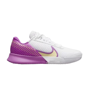 Baskets Wmns NikeCourt Air Zoom Vapor Pro 2 'White Fuchsia Dream' Blanc/Fuchsia Dream/Terre/Citron Shade DR6192 100