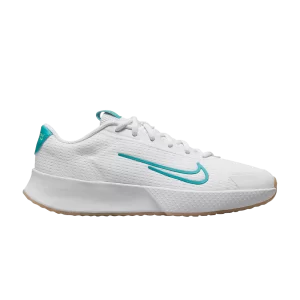Baskets Wmns NikeCourt Vapor Lite 2 HC 'White Teal Nebula' Blanc/Lime Burst/Bubble Gum Light Brown/Thiel Nebula DV2019 103