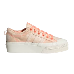 Adidas Wmns Nizza Platform 'Acid Wash – Bliss Orange 'Baskets Orange Bliss/Orange Bliss/Blanc HQ1968