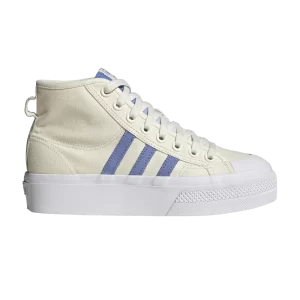 adidas Wmns Nizza Platform Mid 'Blue Fusion' Blanc/Bleu Fusion/Blanc Nuage FZ6189