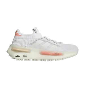 adidas Wmns NMD_S1 'White Coral Fusion' Baskets Nuage blanc/Couleur blanche/Corail fusion HQ4465