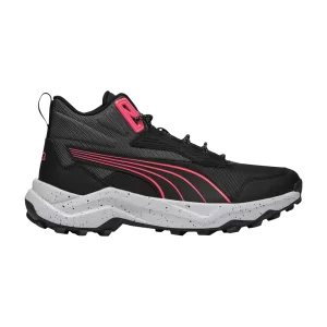 Baskets Puma Wmns Obstruct Profoam Mid 'Black Dark Grey Fire Orchid' Noir/Cool taupe/Fire orchid 379651 04