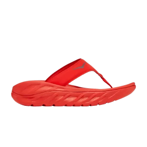 HOKA Wmns Ora Recovery Flip Slide 'Fiesta Castlerock' Baskets Party/Castlerock 1117910 FCST